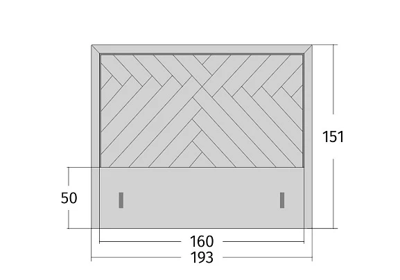 Изголовье Carrera Gold (Каррера Голд)